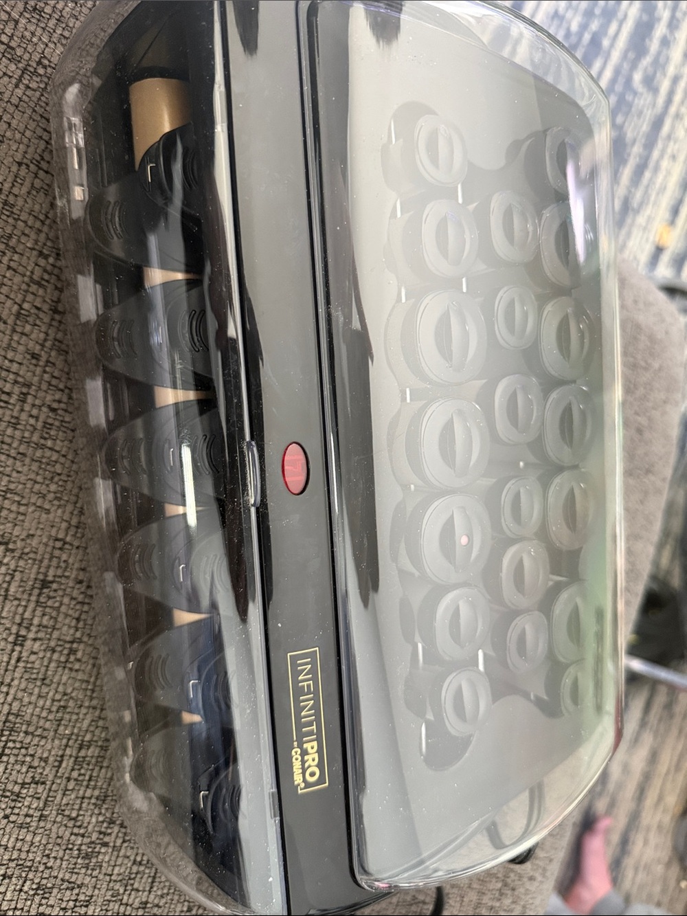 InfinitiPRO by Conair Black Hot Roller Set